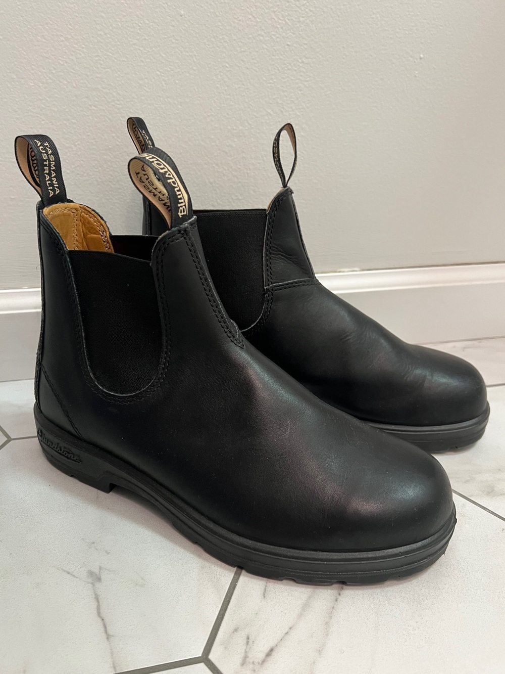 Blundstone 558 Black Chelsea Boot Size 9.5 Men's